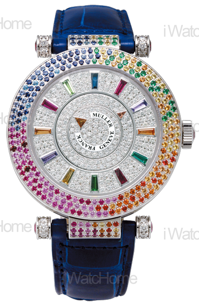 FRANCK MULLER Double Mystery四季系列18K白金腕錶